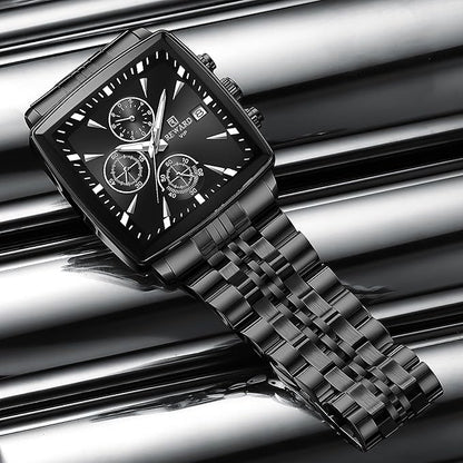 REWARD Luxury Men's Square Watch | ساعة رجالية فاخرة