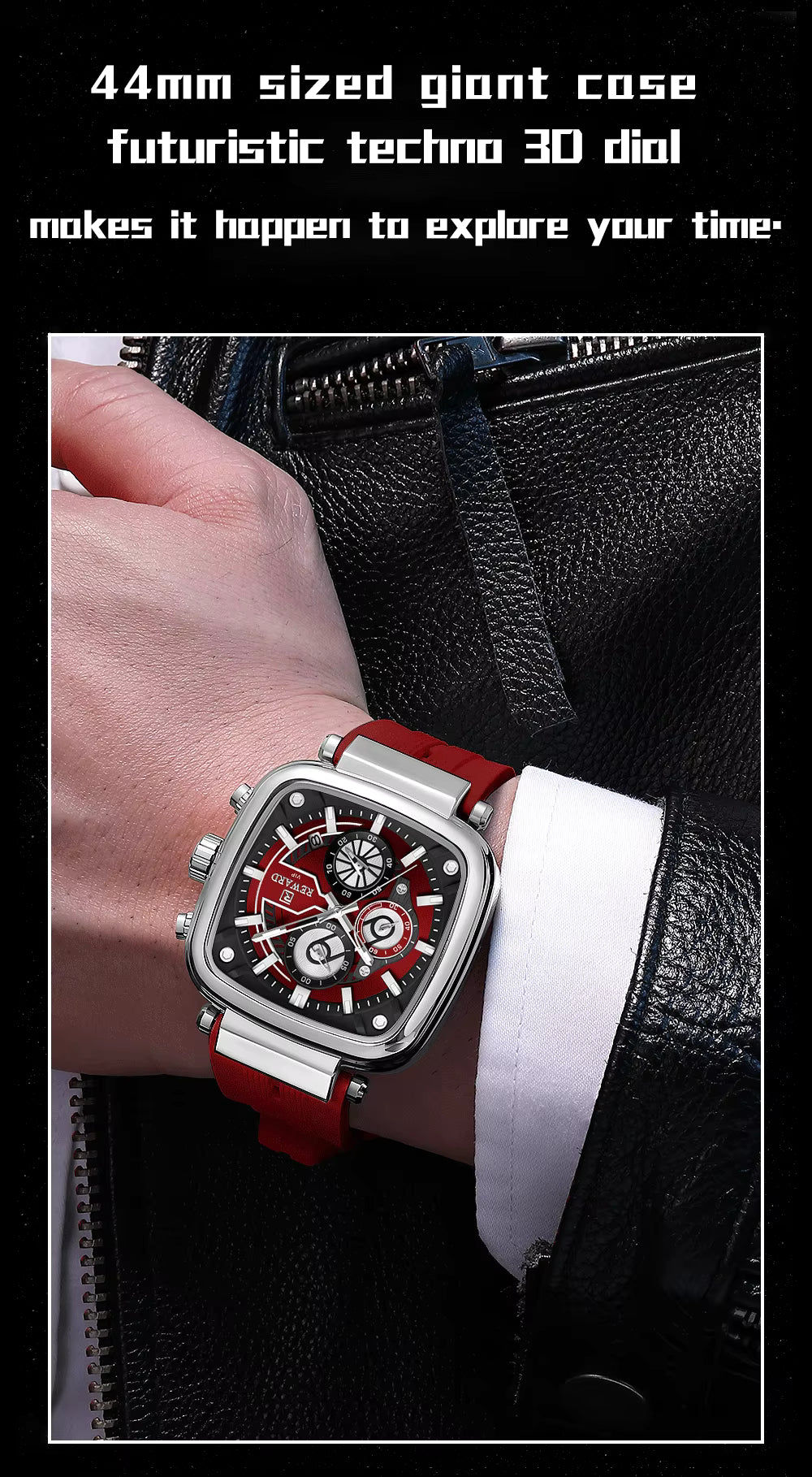 REWARD High Quality Silicone Watch | ساعة يد عالية الجودة