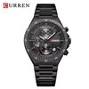 CURREN Classic Stainless Steel Watch | ساعة كوارتز فاخرة