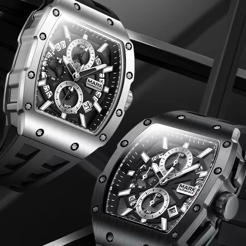 Mark Fairwhale Luxury Chronograph | ساعة مارك فيرويل الفاخرة